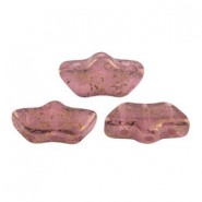 Les perles par Puca® Delos Perlen Light rose opal bronze 71200/15496